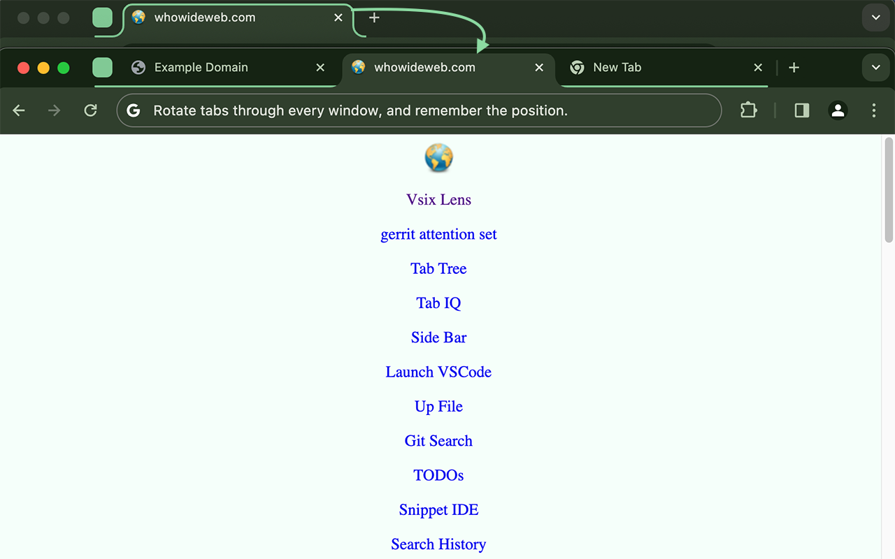 Rotate Tabs
